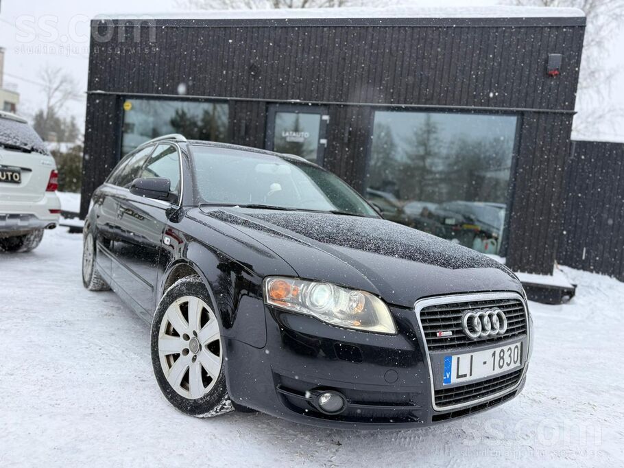 Audi Līzings visiem. Audi A4 B7 S-Line 2.0 Tdi