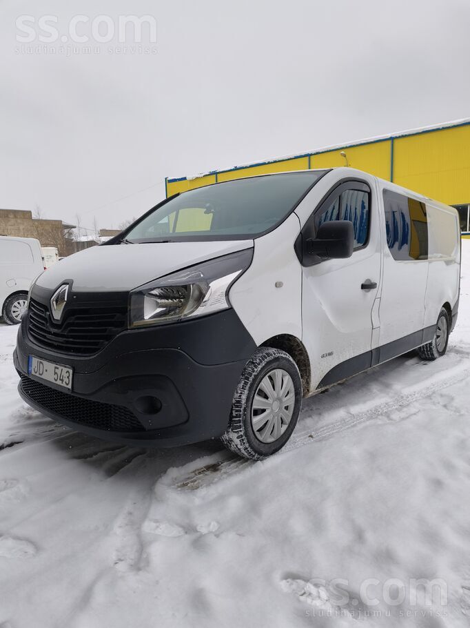 Renault Dubultā kabīne 6 vietas