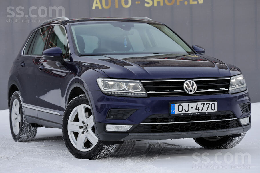 Volkswagen VW Tiguan 2.0 Tdi/140Kw 4Motion Automāts. 2016.G.