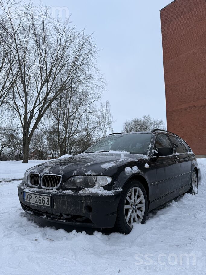 BMW BMW E46 320d Manuālis(6R) 110kW + Čips (2004g)