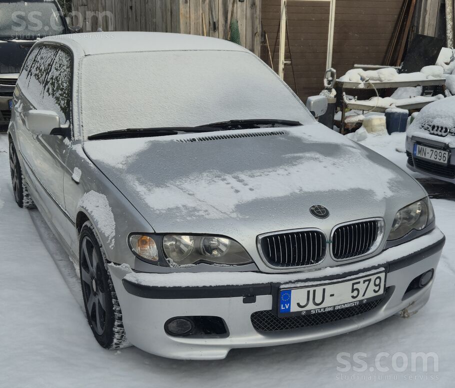 Pārdod E46, 3.0d. Svaiga skate, nodoklis nomaksāts. Sīkāk zvanot.