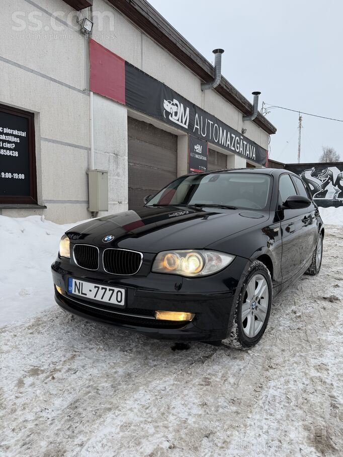 BMW Pārdošanā labi saglabājies BMW 118D, 6 pakāpju man