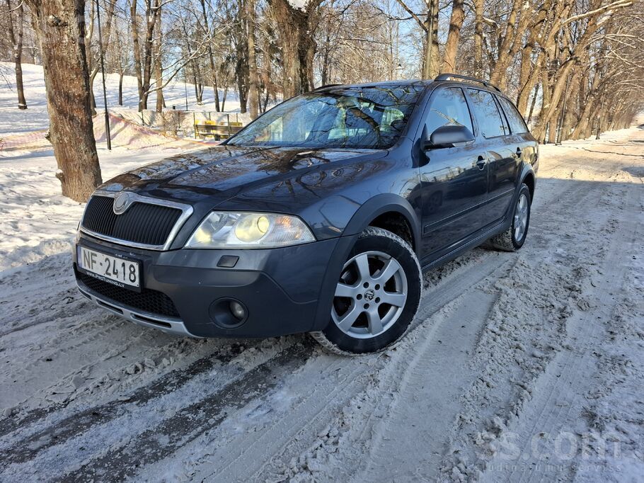 Skoda Scout 4x4, 103kW, automašīna labā stāvoklī, TA līd