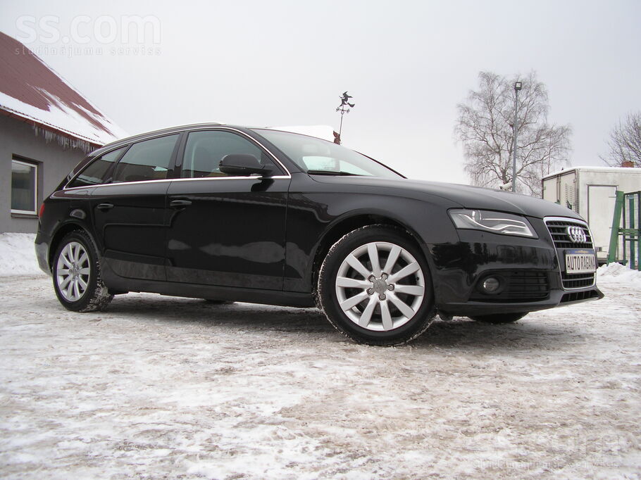 Audi Tikko no Vācijas. Audi A4 Avant. 2.0tdi. Mehāniskā