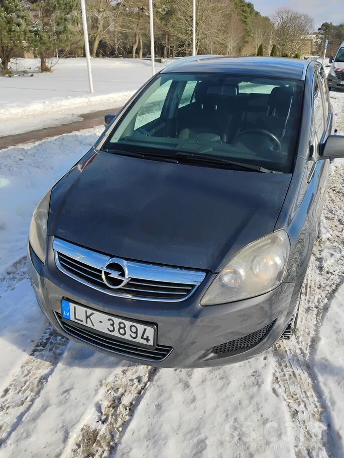 Pārdod Opel Zafira, 1.7tdi/81kW, jauna apskate, novembrī nomainīts : zobsiks