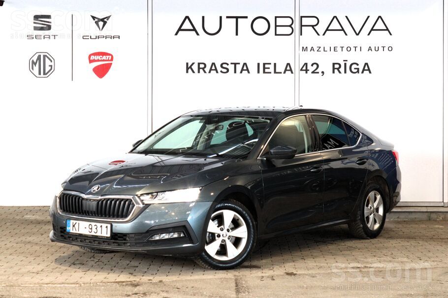 Piedāvājam Škoda Octavia HB Ambition Mhev, 1.5 Tsi benzīna dzinējs, 110Kw/15
