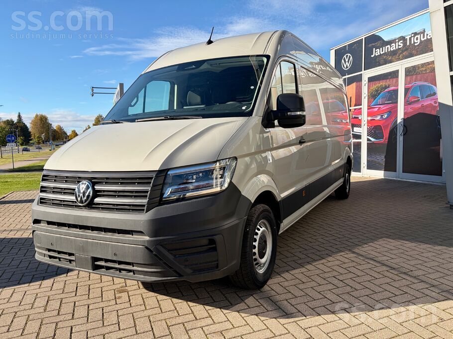 Jauns Crafter Kasten LW.
Facelift modelis 2026.
Garā bāze.
Dzinējs- 2.0