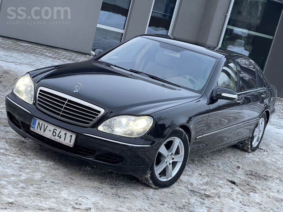 Pārdodu Mercedes Benz Long S 400 D 191 kw. Nobraukums 225000 km. Automašīna