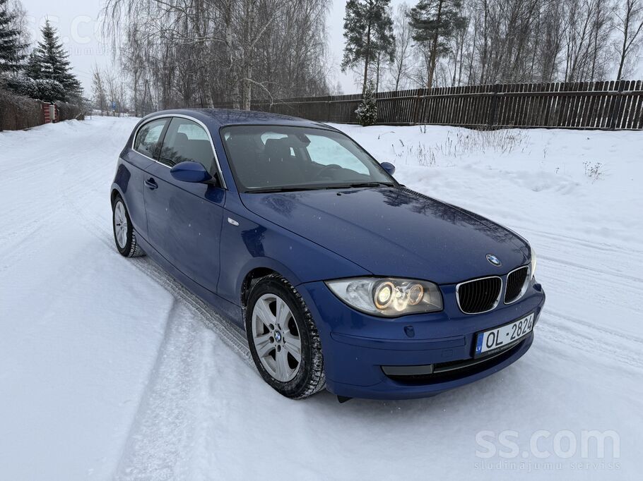 BMW 118d, ievests no Vācijas, piereģistrēts un ar jaunu tehnisko apskati. di