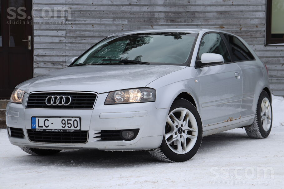 Audi A3, 1.9 dīzelis (77Kw / 105Zs). Pirmās reģistrācijas datums - 03.05.200