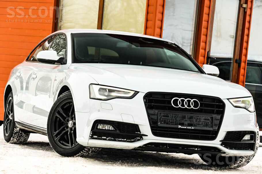 Audi A5 S-line 1.8Tfsi Sportback. Tikko no Vācijas, Led