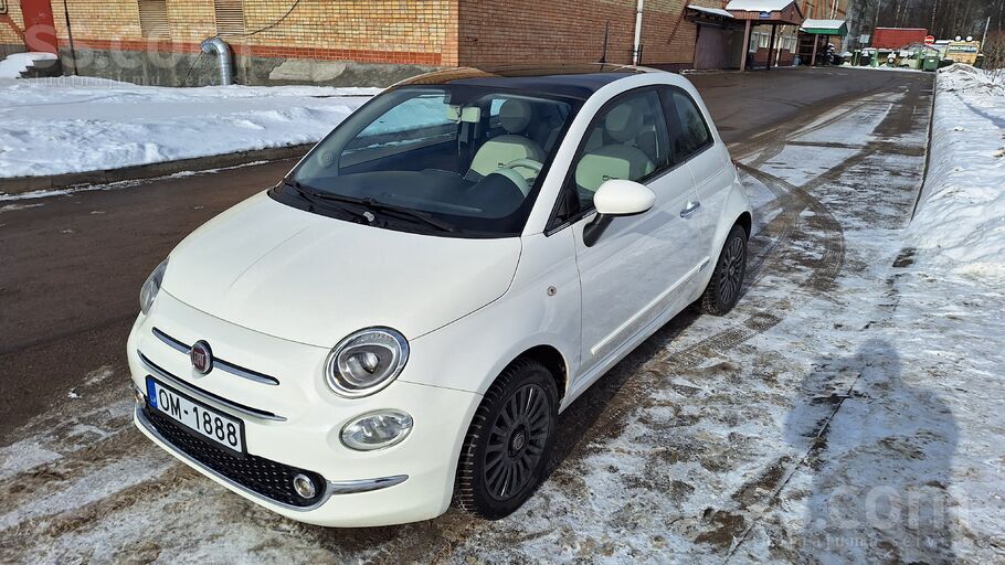 Fiat Īpašniece pārdod Fiat 500 1.2 Lounge - 51 kW. Face
