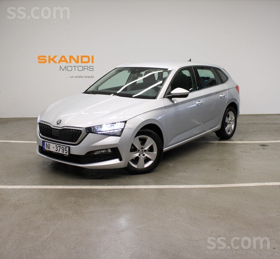 Skoda Scala ar 1.0 Benzīna dzinēju un Automātisko ātrumkārbu-110 Z/s. Vidēja