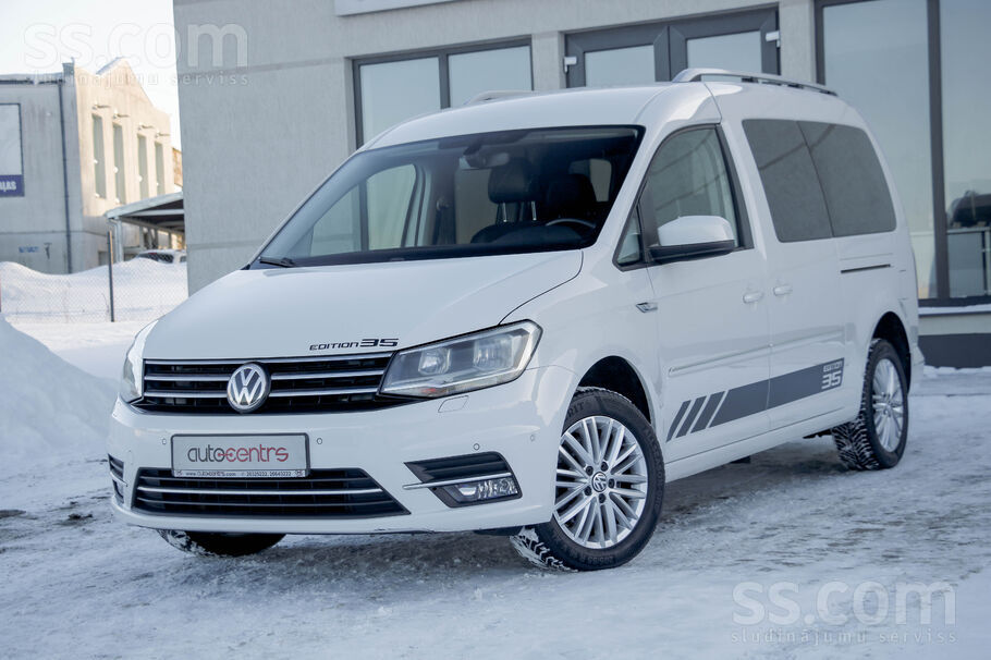 Volkswagen VW Caddy Maxi Highline, Automāts, 2.0Tdi 150 Zs dī