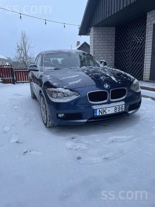 BMW Pārdodu labā stāvoklī bmw 116d 85kw ar jauno apska