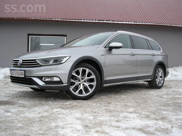 Volkswagen Tikko no Vācijas. VW Passat Alltrack. Autonomā aps