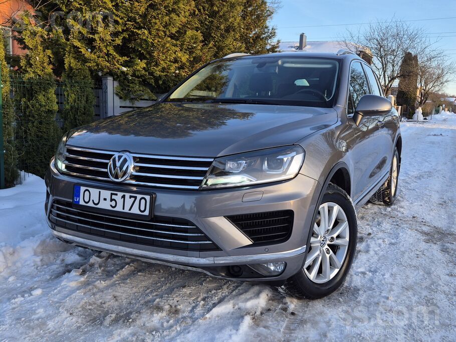 Volkswagen Pārdodu smuku Touareg. 3, 0 dīzelis, 193 kW. Pirmā