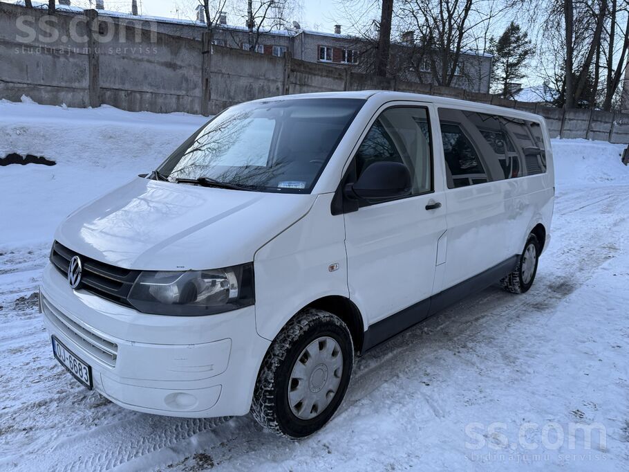Volkswagen 2.0tdi, .5 ātrumi, .9 vietas, .garā bāze, Ir vizuā