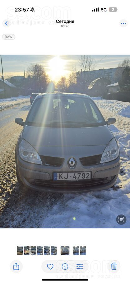 Renault Продаю авто. Требуется ремонт коробки (не работает