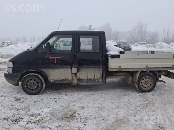Volkswagen Ritīgs darba zirgs. Sēdies un brauc