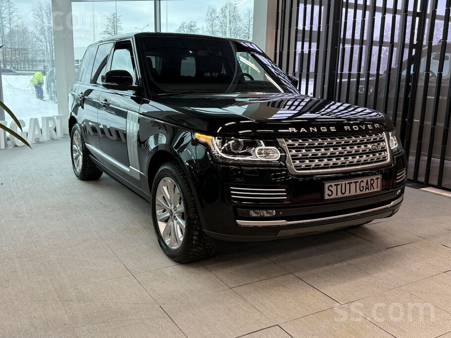 Land Rover Range Rover labā vizuālā un tehniskā stāvoklī. A/m atrodas rīgā u