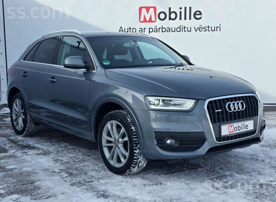 Garantija 1 gads. Audi Q3 facelift, no Vācijas. Pirmā reģistrācija 02.2012g.