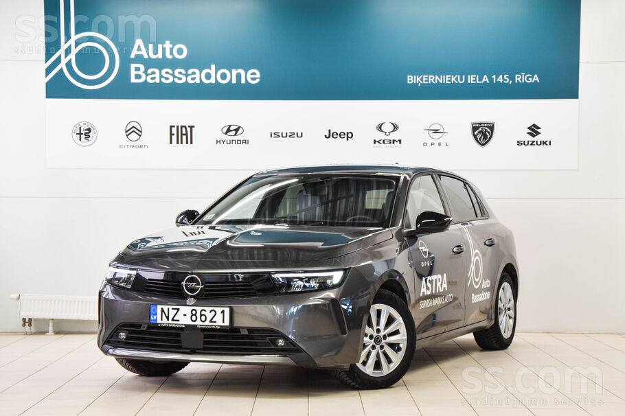 Opel Astra Edition, 1.2 Puretech 130 ZS (96 kW) dzinējs, caurskatāma servisa