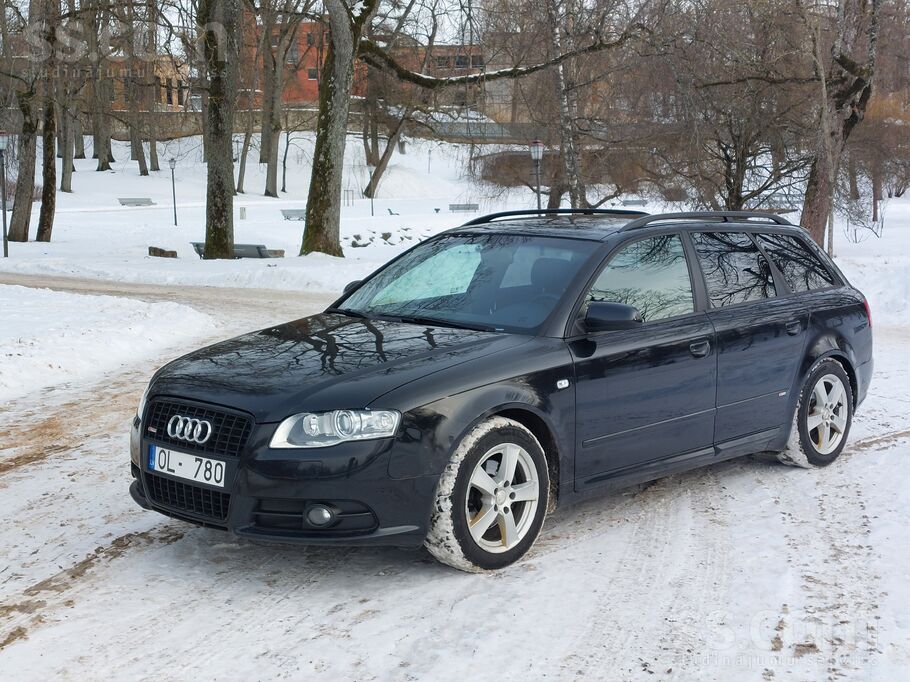 Audi A4 B7 quattro ar pilnu S-line komplektāciju. 2, 0