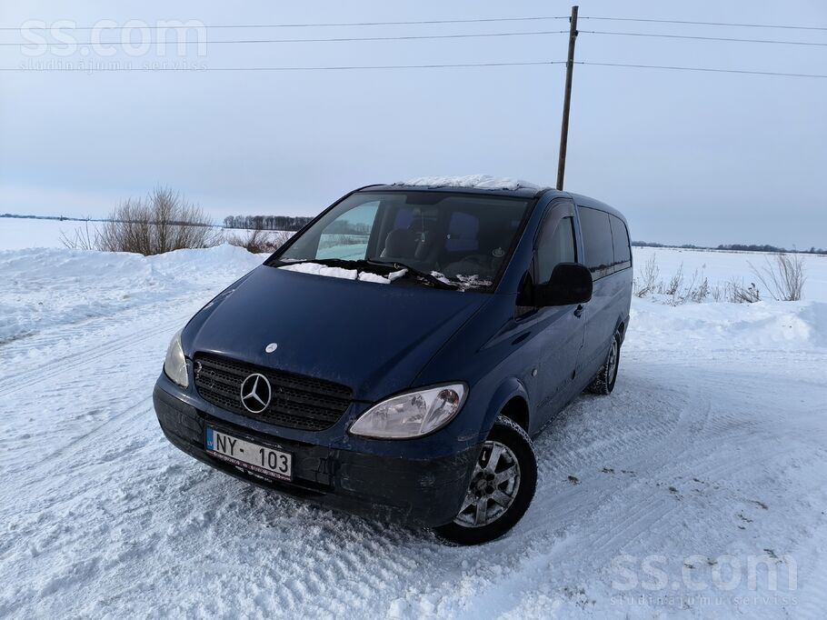 Mercedes Pasažieru mikroautobuss 7 vietas nodoklis par 26 g