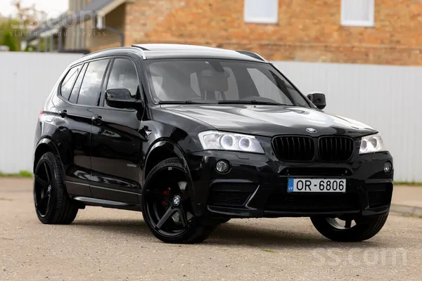 BMW Tikko ievesta Latvijā BMW X3 F25 M-Sportpaket