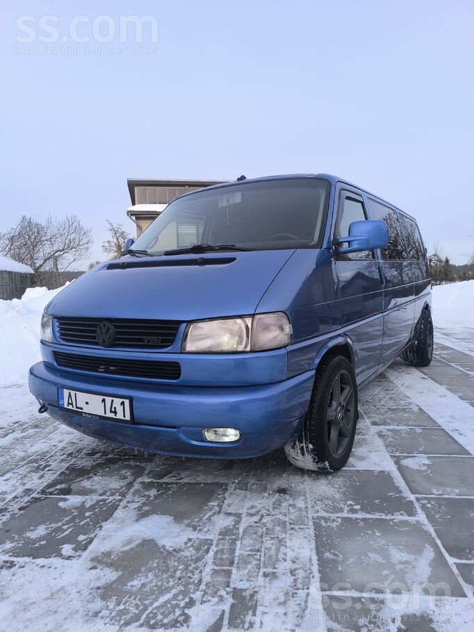 T4 caravella garā bāze, 75kw dzinējs, webasto, kondicionieris, el logi, subw