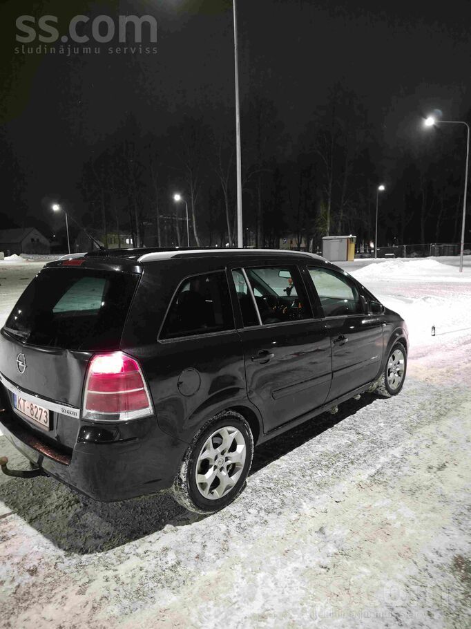Opel Tirgoju Opel Zafira B 2006 88 Kw 1.9 Cdti. Īsumā -