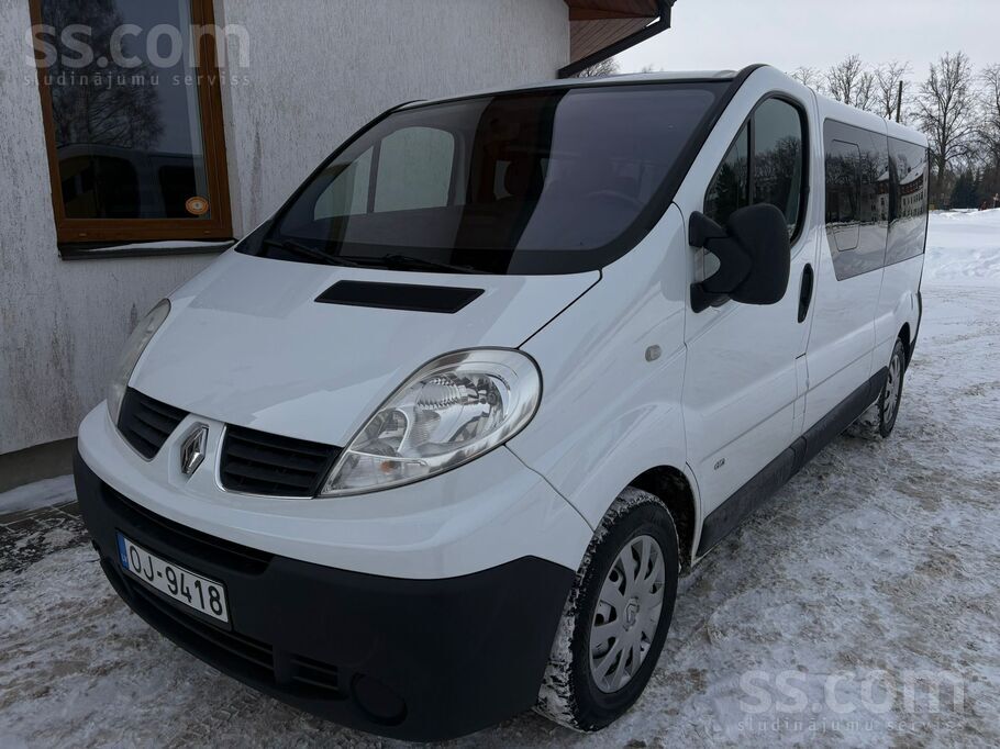 Renault Gara bāze, pasažieru busiņš, 9 ērtas sēdvietas