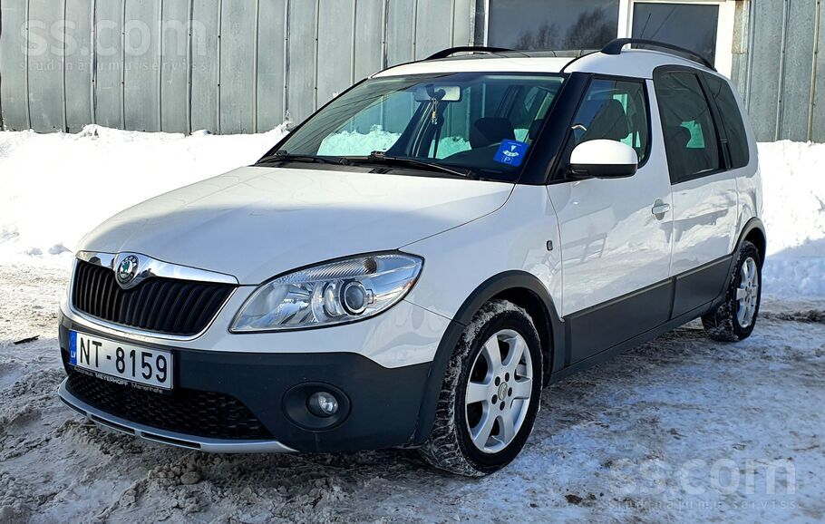 Roomster Scout. 1.6Tdi 66kw. Auto ir pilnigi parbaudits un gatavs ekspluatac