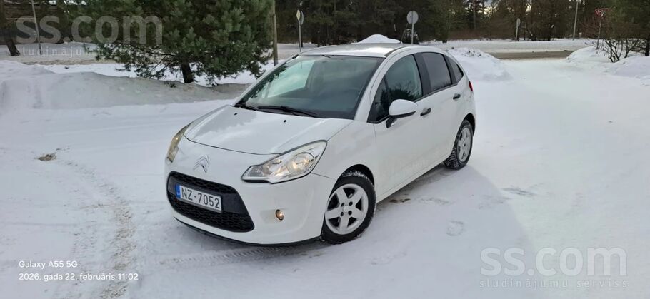 Pārdodu Citroen C3, teicamā stāvoklī, ar 1, 4 dīzeļmotoru, visi šķidrumi, fi