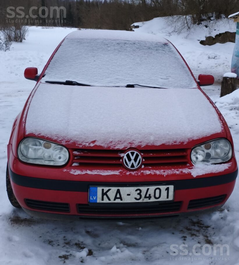 Volkswagen Pārdod VW Golf 4, 1.9Tdi, 74Kw