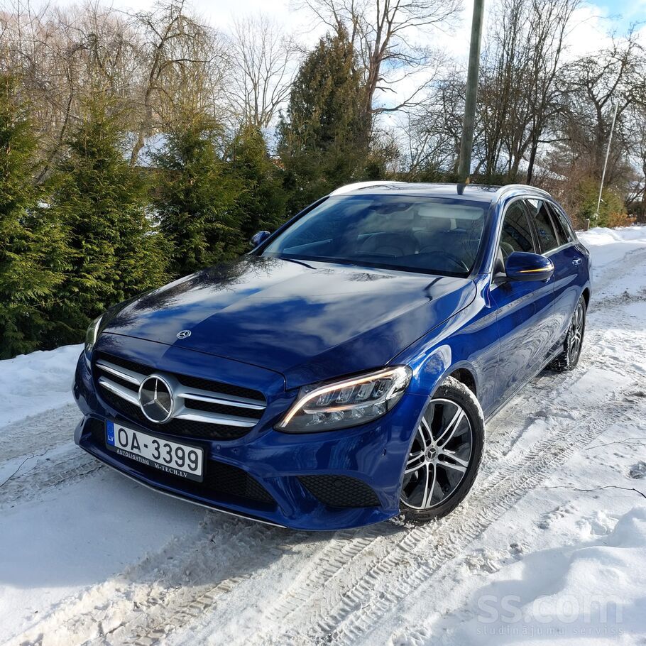 Mercedes Pārdod Mercedes C200 1.6 D elegantā briljantzilā k
