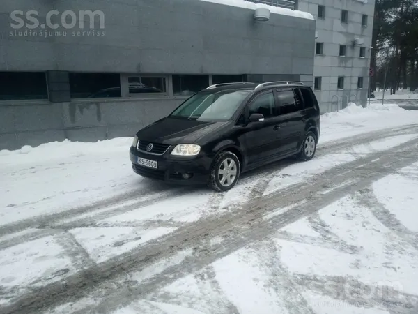 Volkswagen VW Touran 1, 9 Tdi 74 kW motors, 6 ātrumi , ziemas