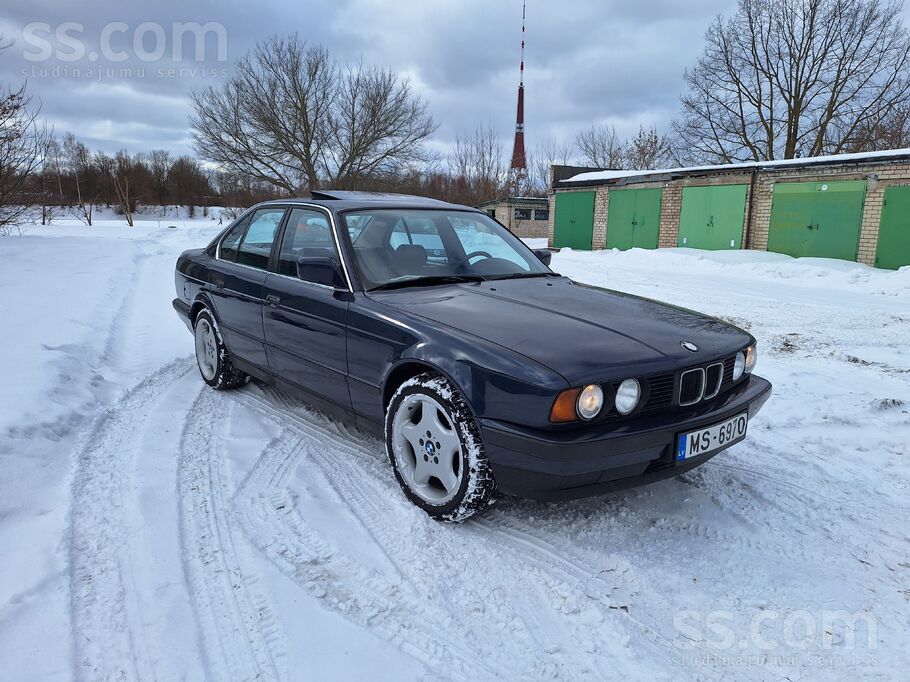 BMW BMW e34 520i, ļoti labi saglabājies. Vel spēkā VS
