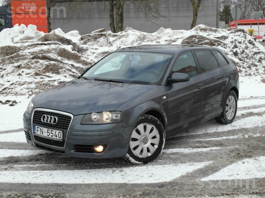 Audi A3 1.6 Elegance. Pirkts jauns Latvija Auto Rīga. Nobraukums ir oriģināl