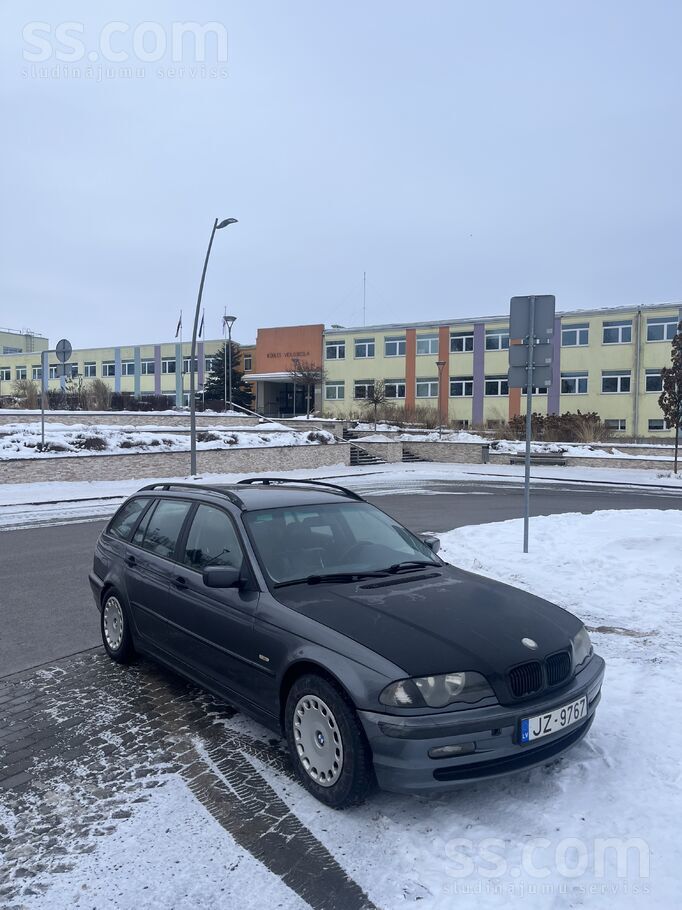 BMW Pārdodas 2.0 dīzelis, manuāls e46 bmw ar melnu āda