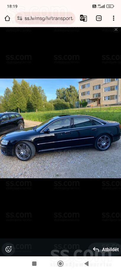 Audi Cena šāda kamēr noskatītais auto pardošanā. Autiņš