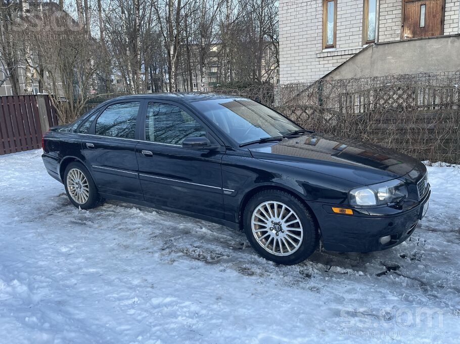 Volvo Volvo S80 ar manuālo ātrumkārbu, ādas salons. Nobr