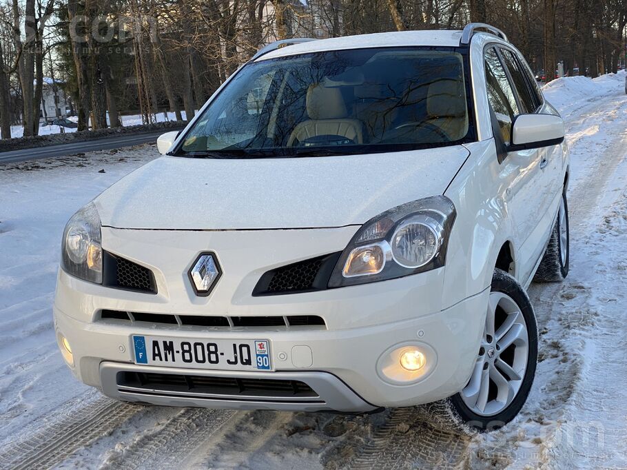 Renault Koleos 2.0d. 150zs. No Francijas
Bose-komplektacija
Auto ar oriģin