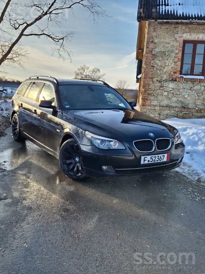 Nedēļas nogales cena. 

BMW 525D, 2008. gads Facelift(145kw). 

Pārdod B