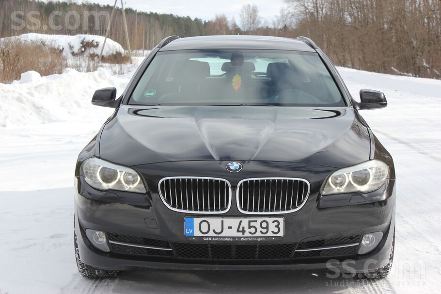 Bmw F11 520d/135kw mehānika, tiko ievests Lv, izieta jauna apskate ar pamatp
