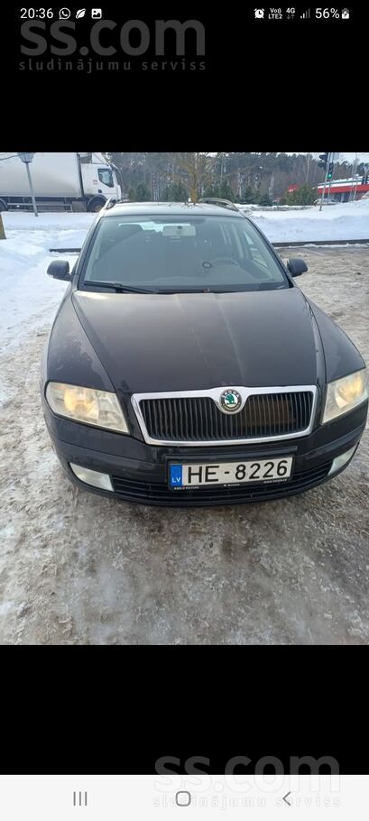 Skoda Pārdodu skoda oktavia, i. 9 dīzelis, tumšā matēta 