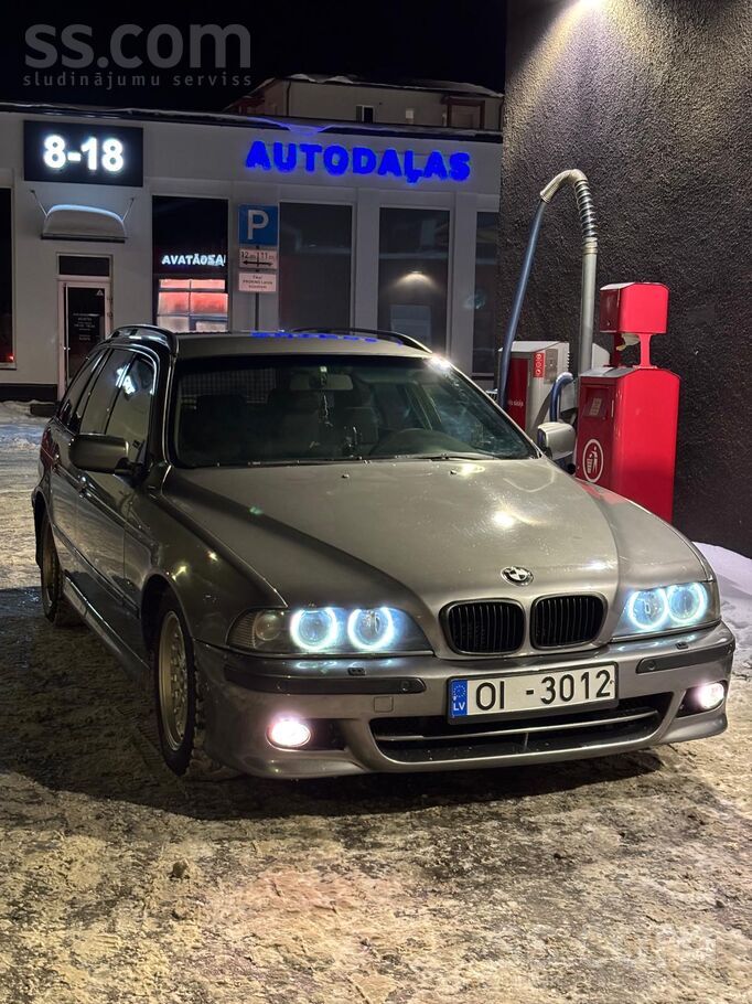 BMW Pārdodu e39 3, 0D 142kW. Rūpnīcas M-pack, virsbūve