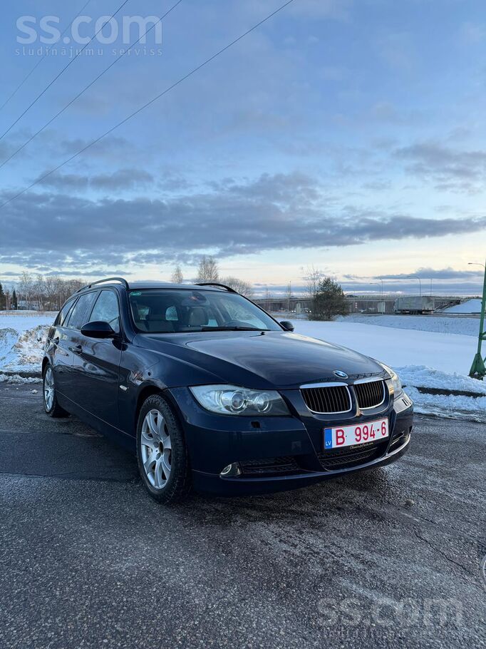BMW Tikko no Vacijas E91 320D ar manuālo kārbu.