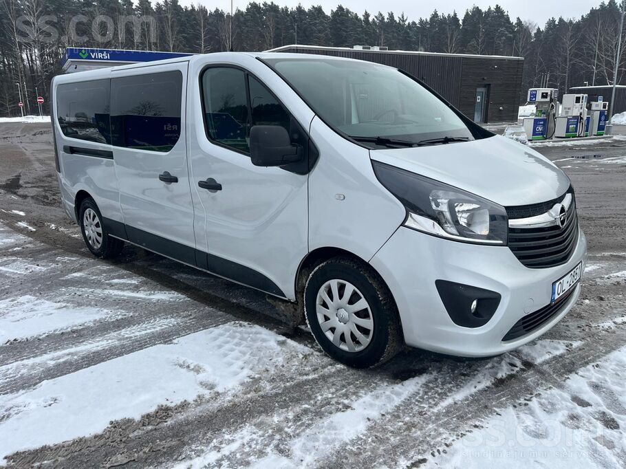 Opel Labs auto. Oriģināls nobraukums. Garā bāze, 9 viet